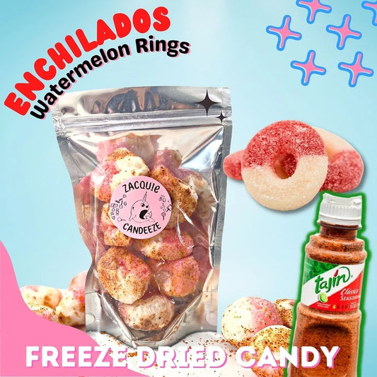 Chamoy Watermelon Rings